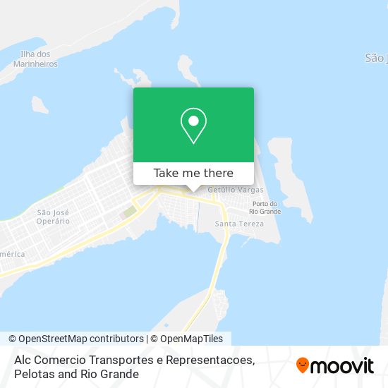 Alc Comercio Transportes e Representacoes map