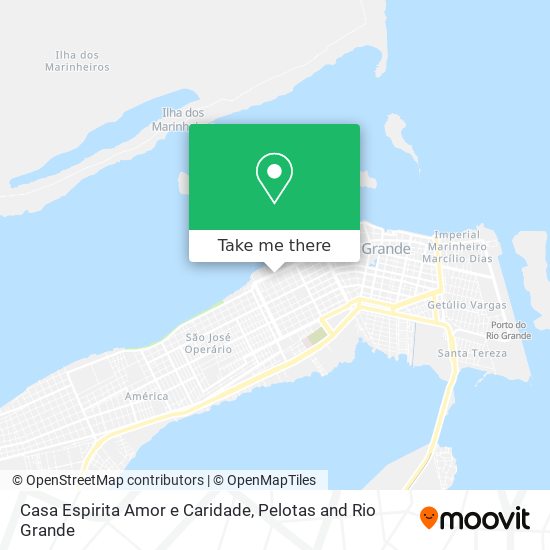 Casa Espirita Amor e Caridade map