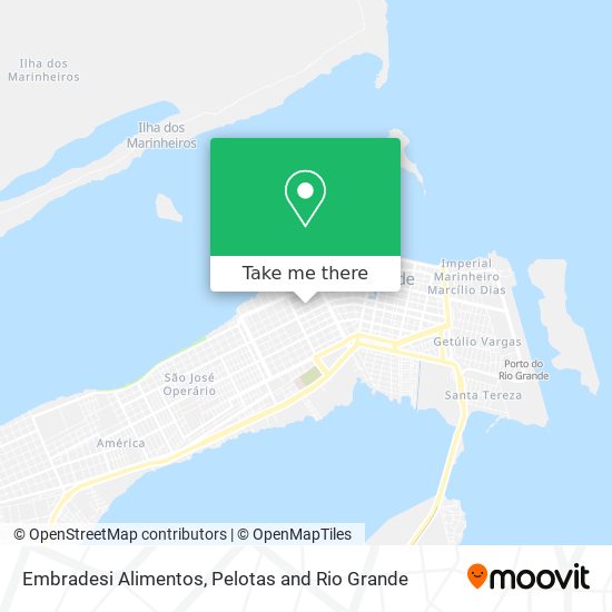 Embradesi Alimentos map
