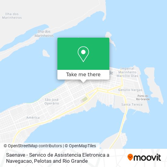 Saenave - Servico de Assistencia Eletronica a Navegacao map