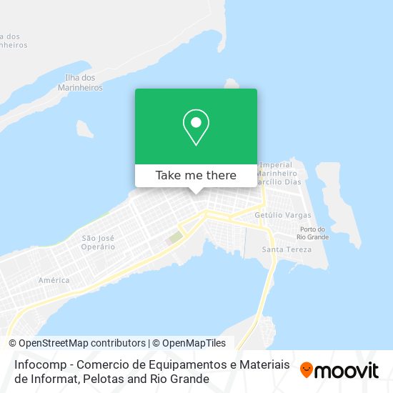Infocomp - Comercio de Equipamentos e Materiais de Informat map
