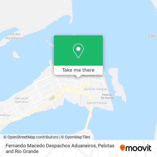 Mapa Fernando Macedo Despachos Aduaneiros