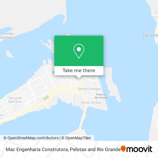 Mac Engenharia Construtora map