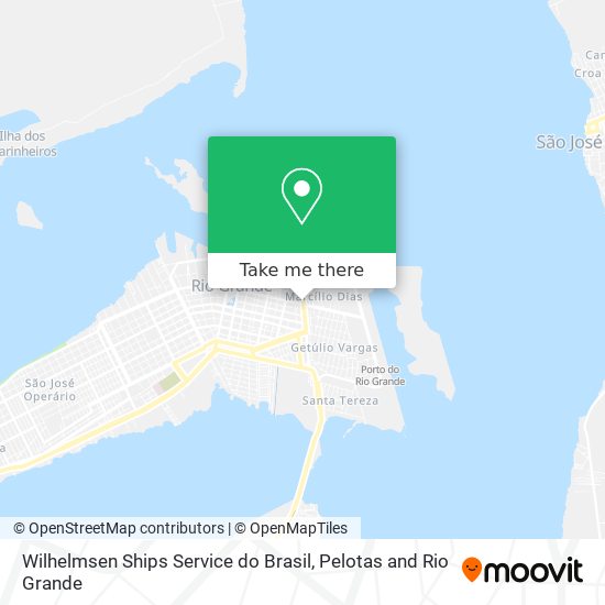 Wilhelmsen Ships Service do Brasil map
