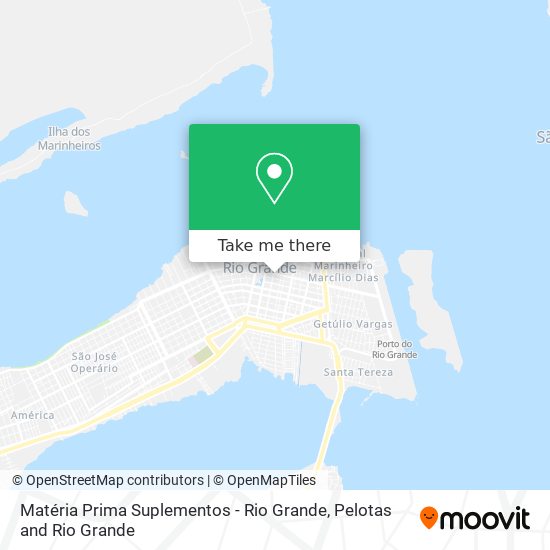 Matéria Prima Suplementos - Rio Grande map