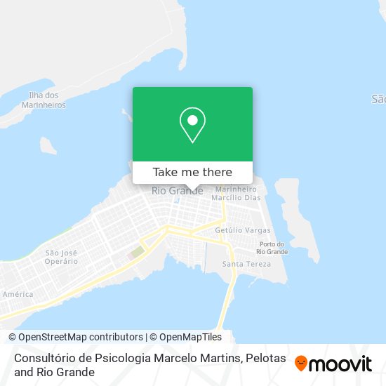 Consultório de Psicologia Marcelo Martins map
