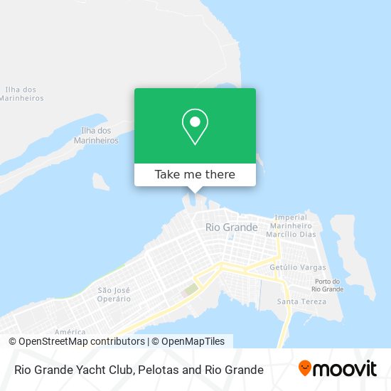 Rio Grande Yacht Club map