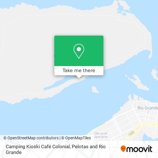 Camping Kioski Café Colonial map