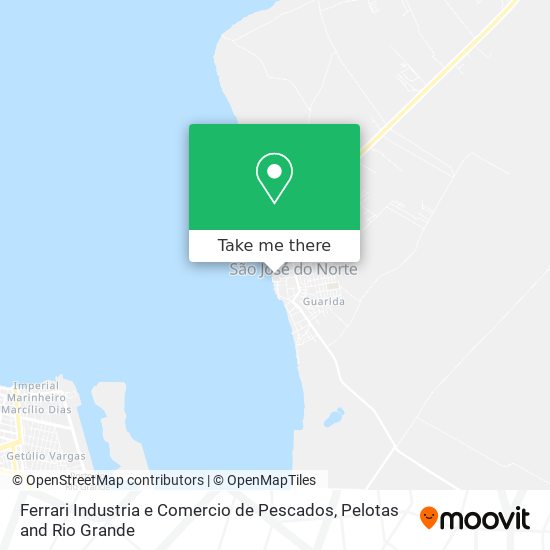 Ferrari Industria e Comercio de Pescados map