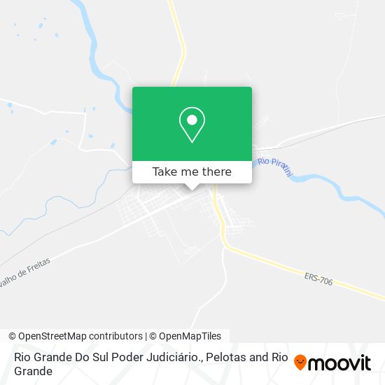 Rio Grande Do Sul Poder Judiciário. map