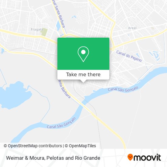Weimar & Moura map