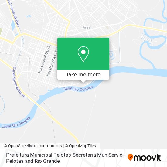 Prefeitura Municipal Pelotas-Secretaria Mun Servic map