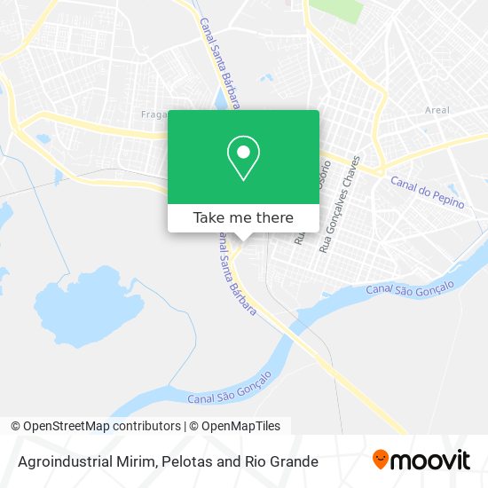 Agroindustrial Mirim map