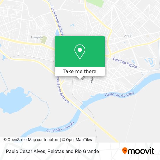 Paulo Cesar Alves map