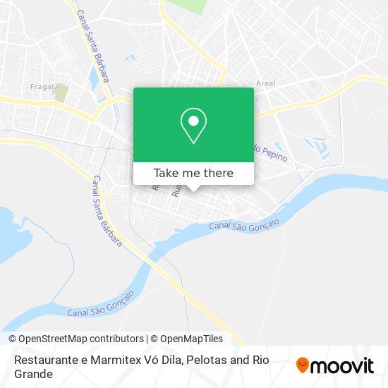 Restaurante e Marmitex Vó Dila map