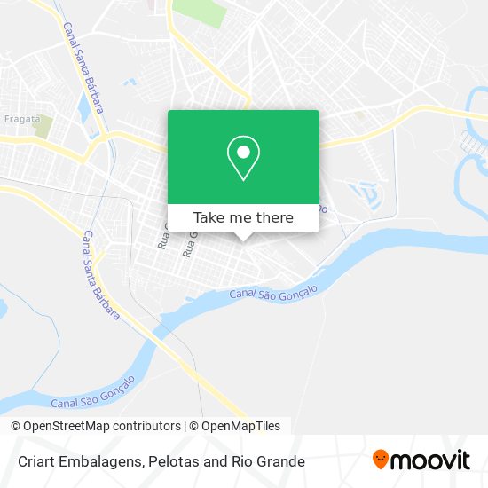 Criart Embalagens map