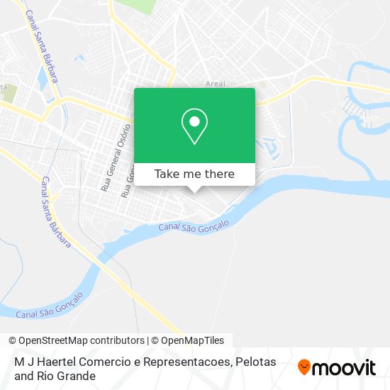 M J Haertel Comercio e Representacoes map