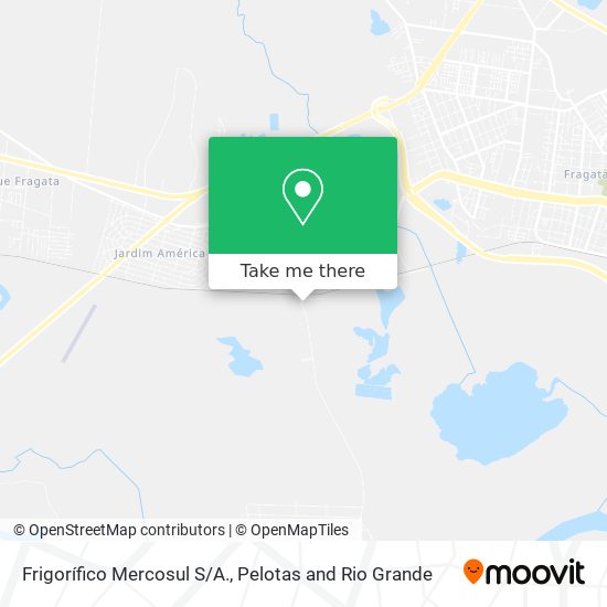 Frigorífico Mercosul S/A. map