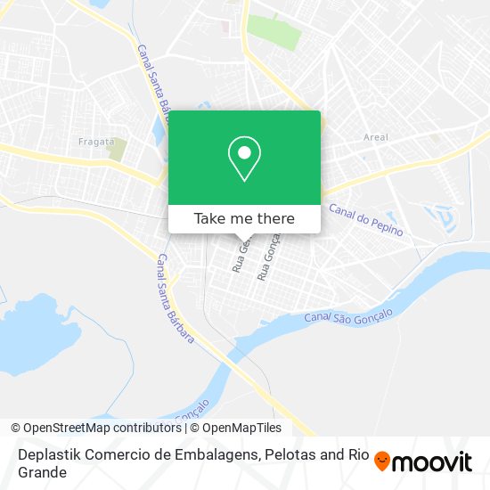 Deplastik Comercio de Embalagens map