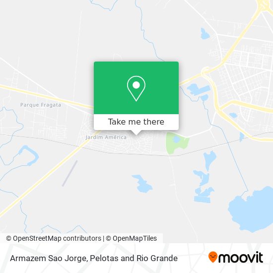 Armazem Sao Jorge map