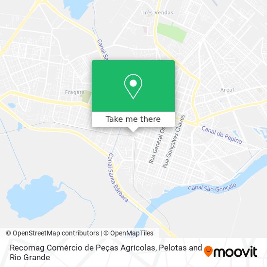 Recomag Comércio de Peças Agrícolas map
