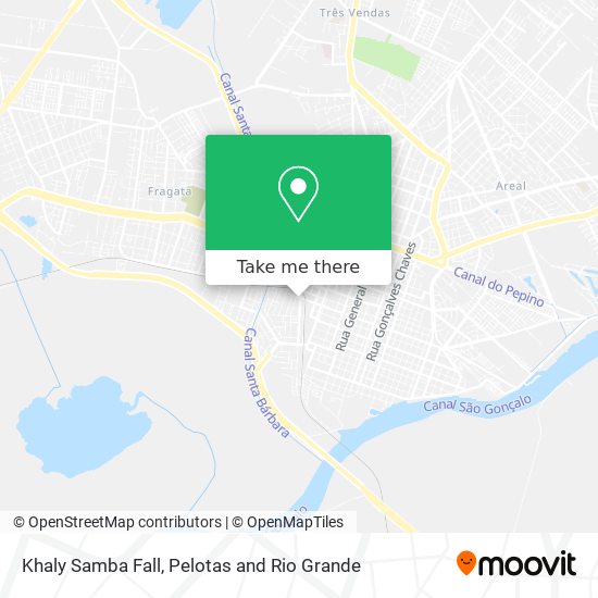 Khaly Samba Fall map