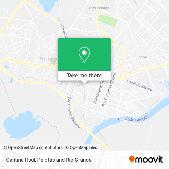 Cantina Ifsul map