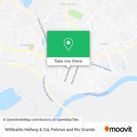 Willibaldo Hellwig & Cia map