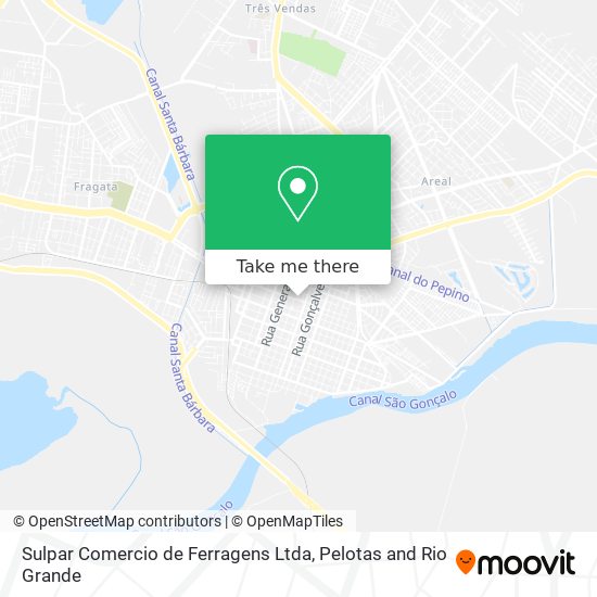 Sulpar Comercio de Ferragens Ltda map