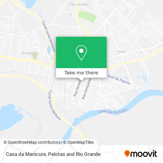 Casa da Manicure map