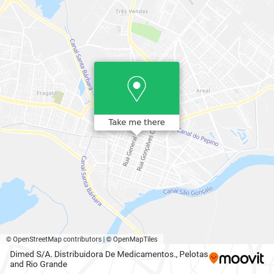 Dimed S / A. Distribuidora De Medicamentos. map