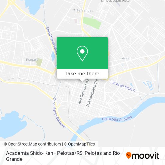 Academia Shido-Kan - Pelotas / RS map