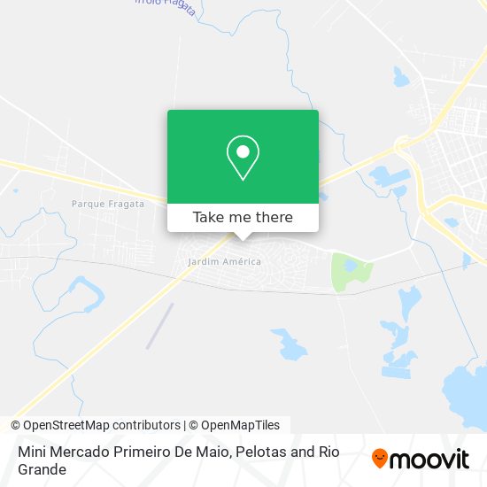 Mini Mercado Primeiro De Maio map