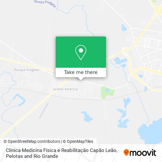Clínica Medicina Física e Reabilitação Capão Leão map