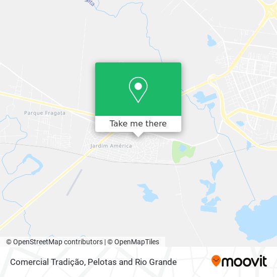 Comercial Tradição map