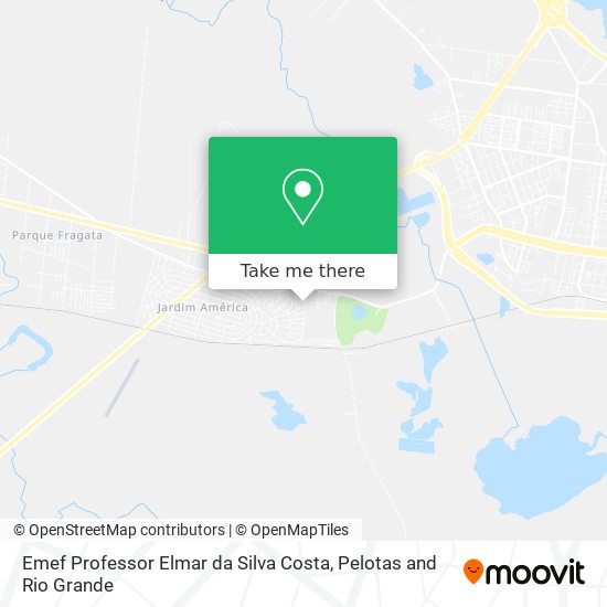 Emef Professor Elmar da Silva Costa map