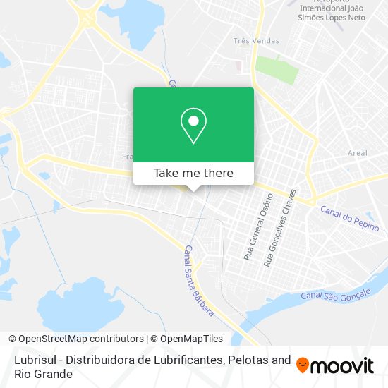 Lubrisul - Distribuidora de Lubrificantes map