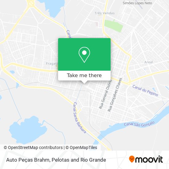 Auto Peças Brahm map