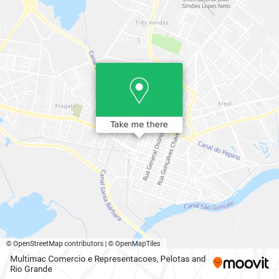 Multimac Comercio e Representacoes map