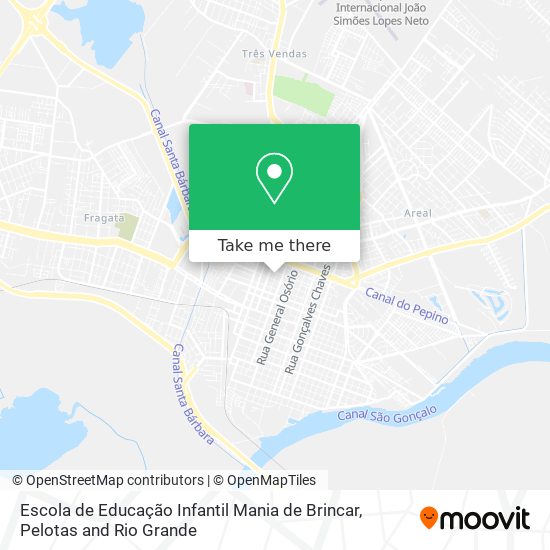 Escola de Educação Infantil Mania de Brincar map