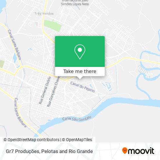 Gr7 Produções map