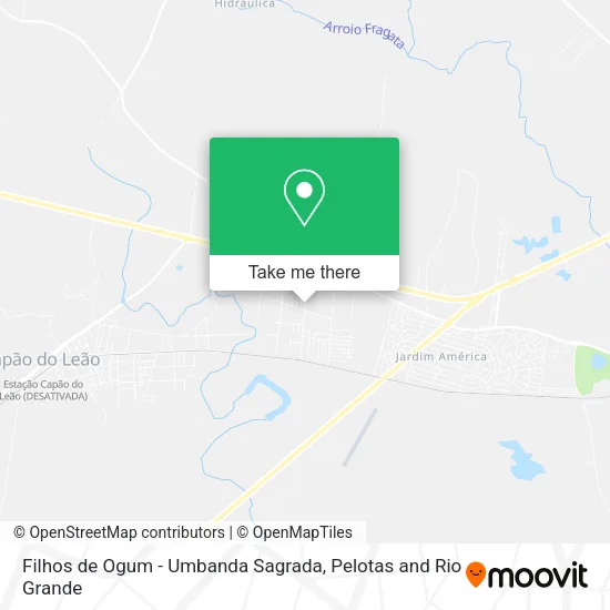 Filhos de Ogum - Umbanda Sagrada map