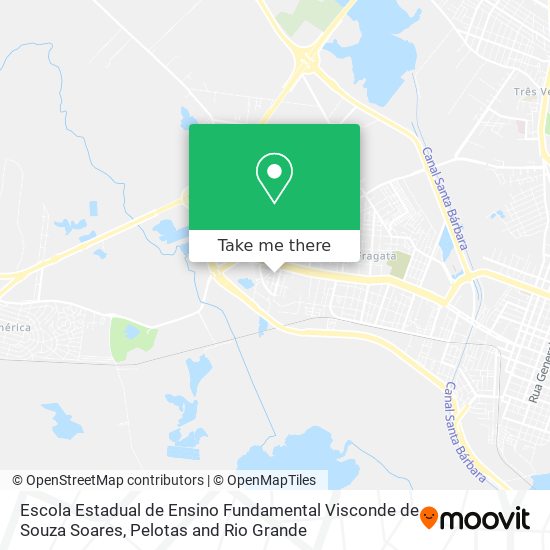 Escola Estadual de Ensino Fundamental Visconde de Souza Soares map