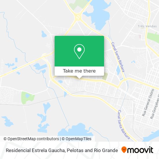 Residencial Estrela Gaucha map