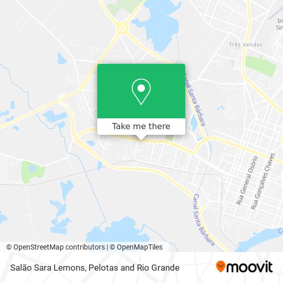 Salão Sara Lemons map
