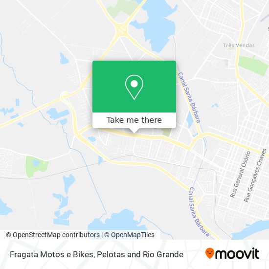 Fragata Motos e Bikes map