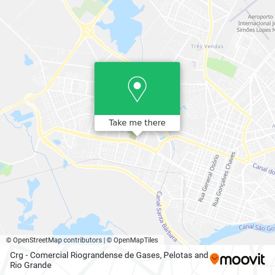 Crg - Comercial Riograndense de Gases map
