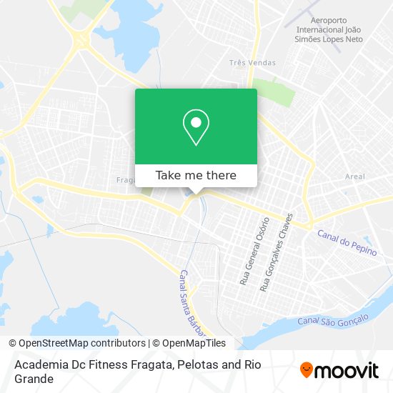 Mapa Academia Dc Fitness Fragata