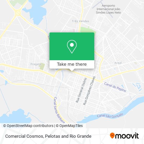 Comercial Cosmos map