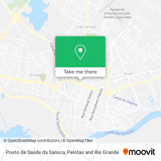 Posto de Saúde da Sansca map